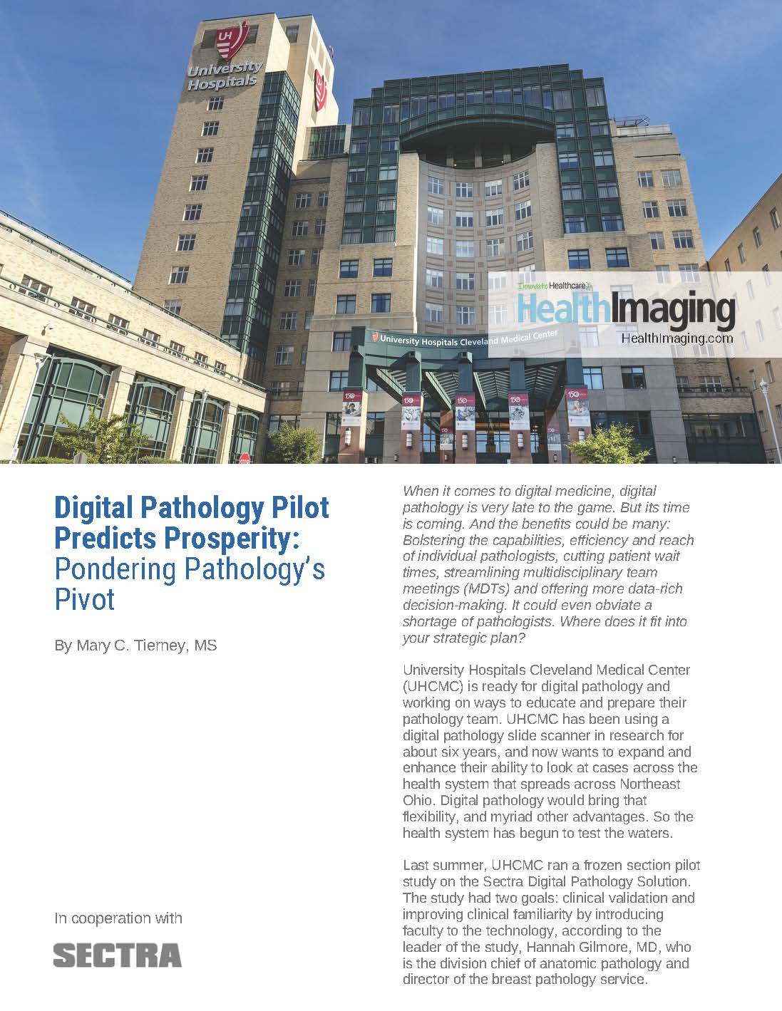 Digital Pathology Pilot Predicts Prosperity - Reprint_Page_1
